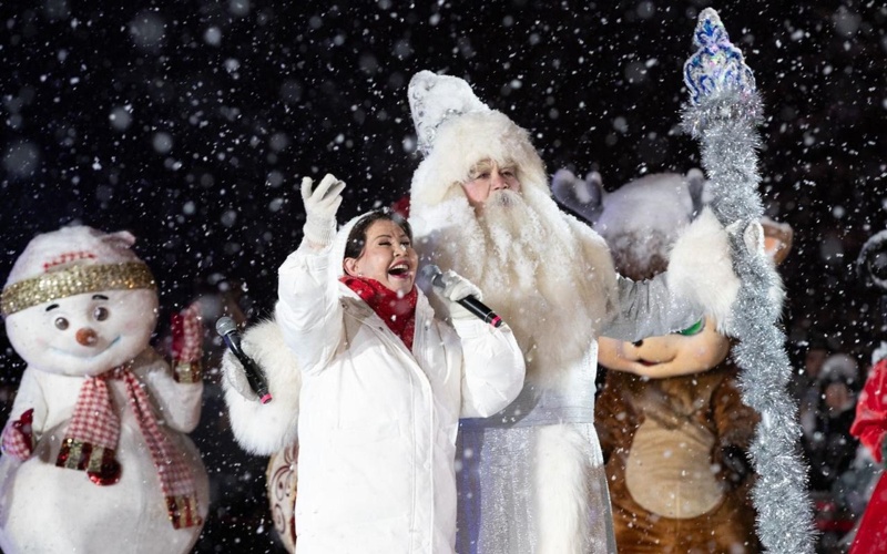 Новогодние локации появились в&nbsp;разных районах Алматы