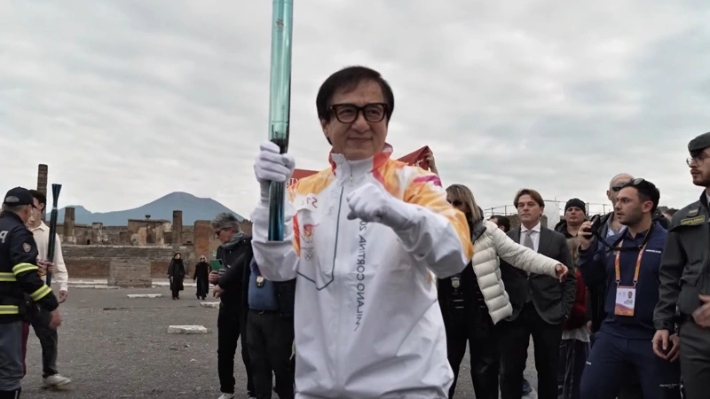 Jackie Chan joins 2026 Olympic torch relay