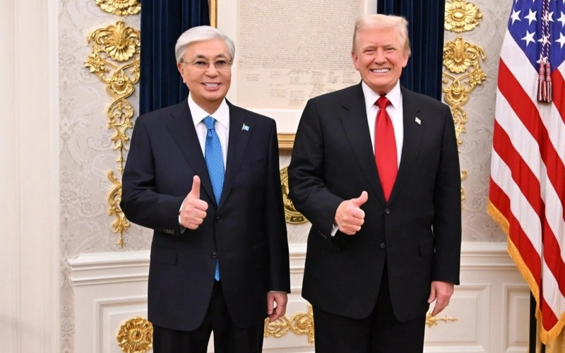 Тоқаев және Трамп