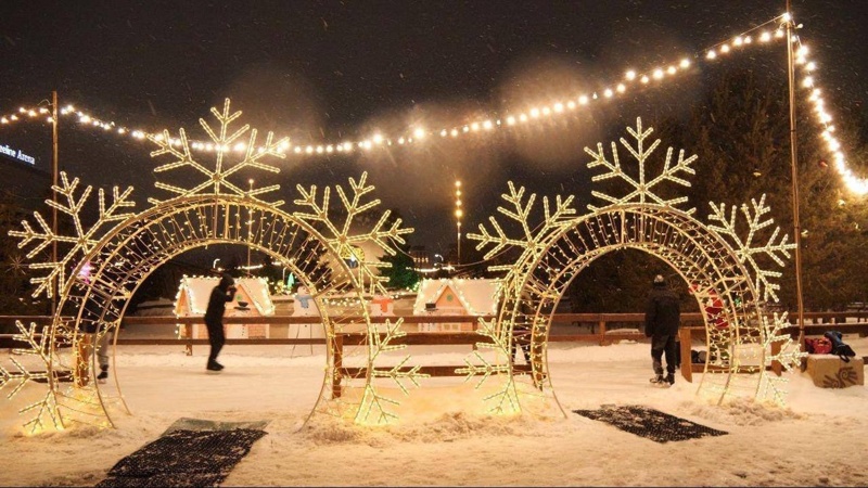 Сырғанақтар, мұз айдындары және жаңа жыл шыршалары Сырғанақтар, мұз айдындары және жаңа жыл шыршалары