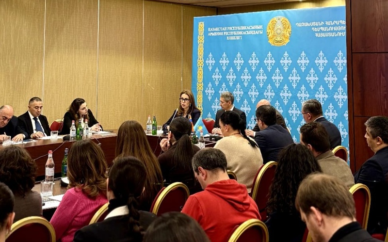 Туристический потенциал Казахстана представили в Ереване 