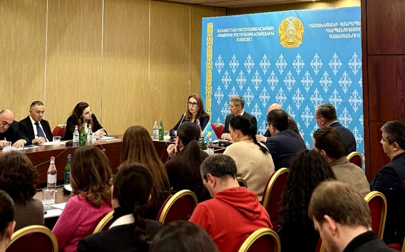 Туристический потенциал Казахстана представили в Ереване 