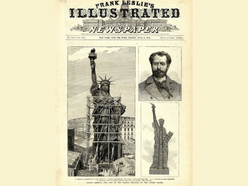 Statue of Liberty, USA, history