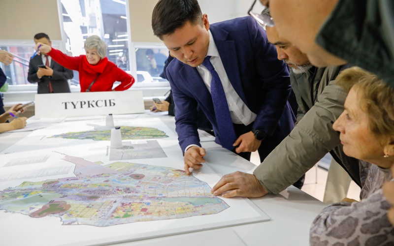 Алматыда қаланың Бас жоспарын түзету бойынша қоғамдық талқылаулар өтіп жатыр