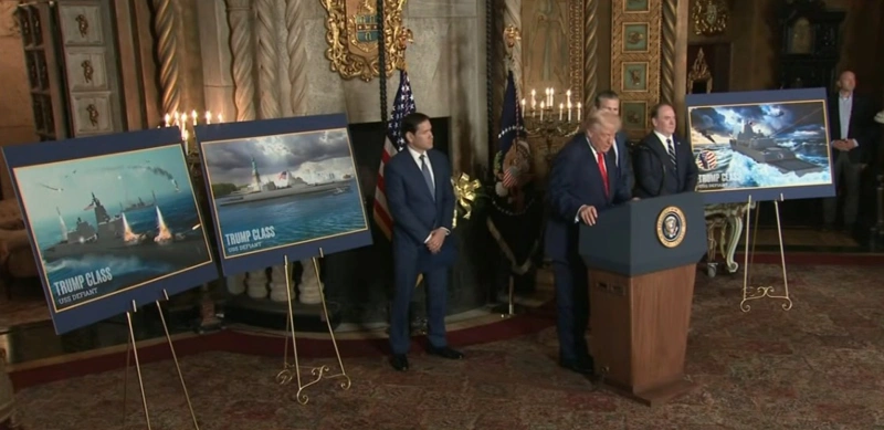 Donald Trump, US Navy, Golden Fleet, USA, warship