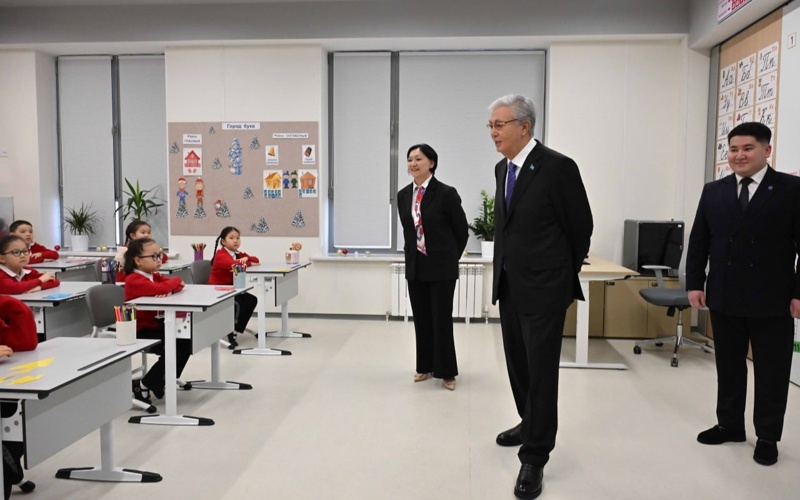 Президент New Generation School Astana ғимаратына барды