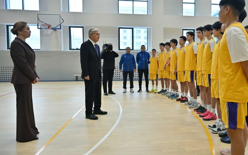 Kassym-Jomart Tokayev visits Tanym multifunctional complex 