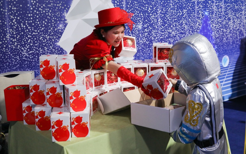 Президентская елка прошла в Астане