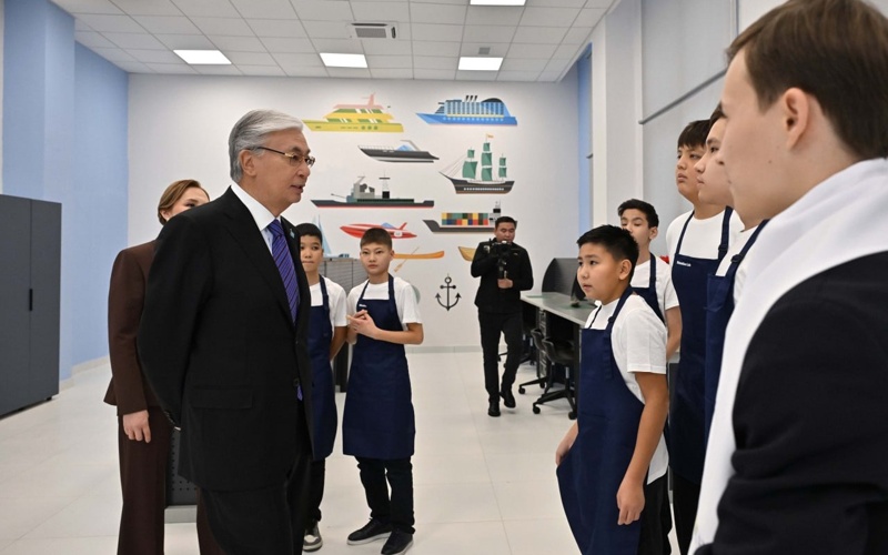 Касым-Жомарт Токаев посетил многофункциональный комплекс Tanym