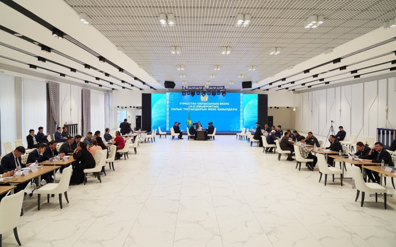Túrkistan oblysy ákiminiń turǵyndardy qabyldaýy Túrkistan oblysy ákiminiń turǵyndardy qabyldaýy