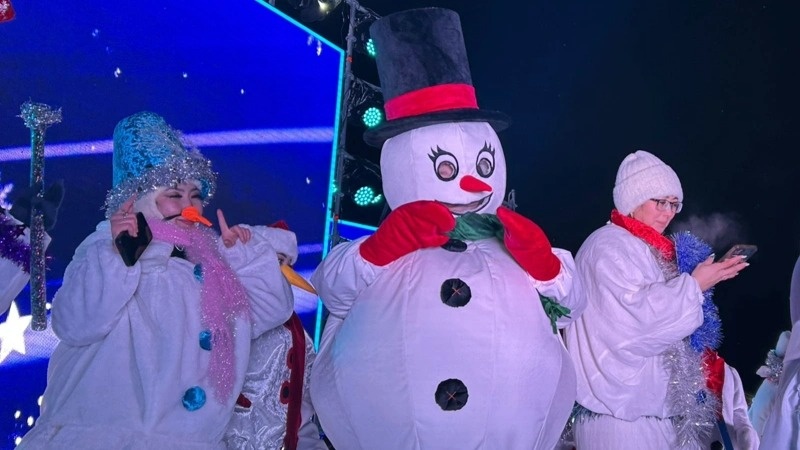 фестиваль Снеговиков в Актобе 