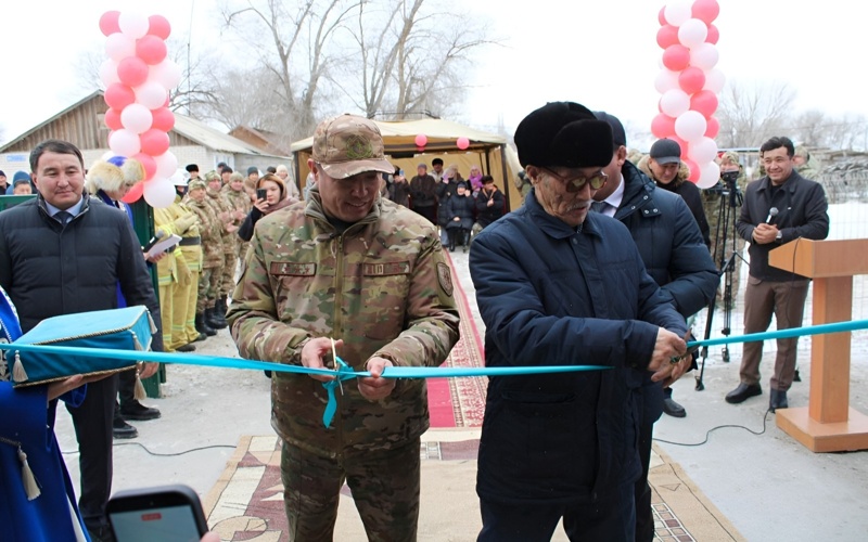 Жетісуда алғашқы ерікті өрт сөндіру бекеті ашылды