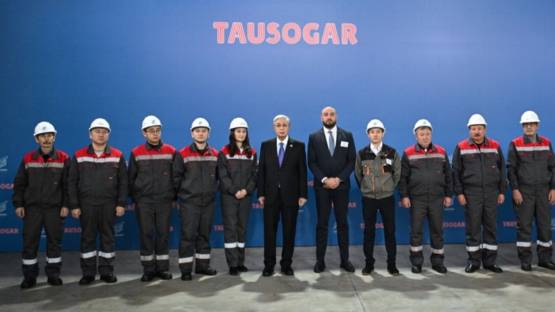 Memleket basshysy Tausogar zaýytynda boldy 