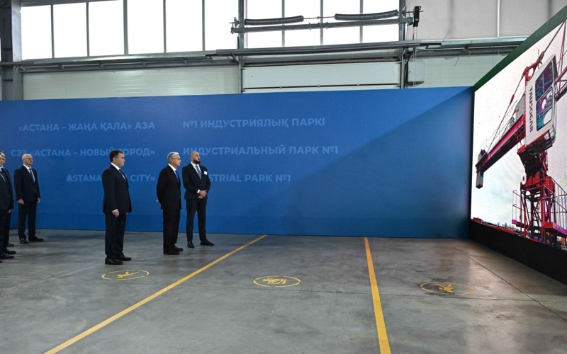 Memleket basshysy Tausogar zaýytynda boldy 