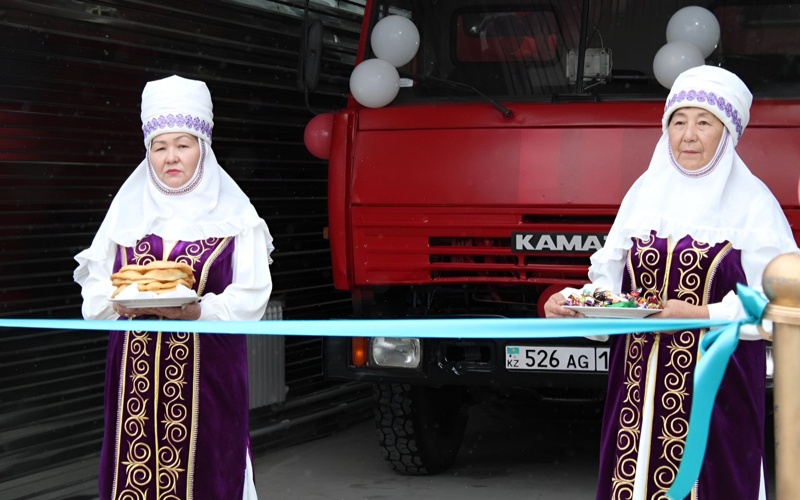 Жетісуда алғашқы ерікті өрт сөндіру бекеті ашылды