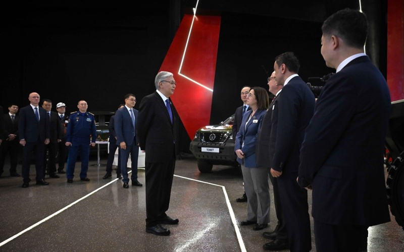 Президент Besqaru зауытымен танысты 