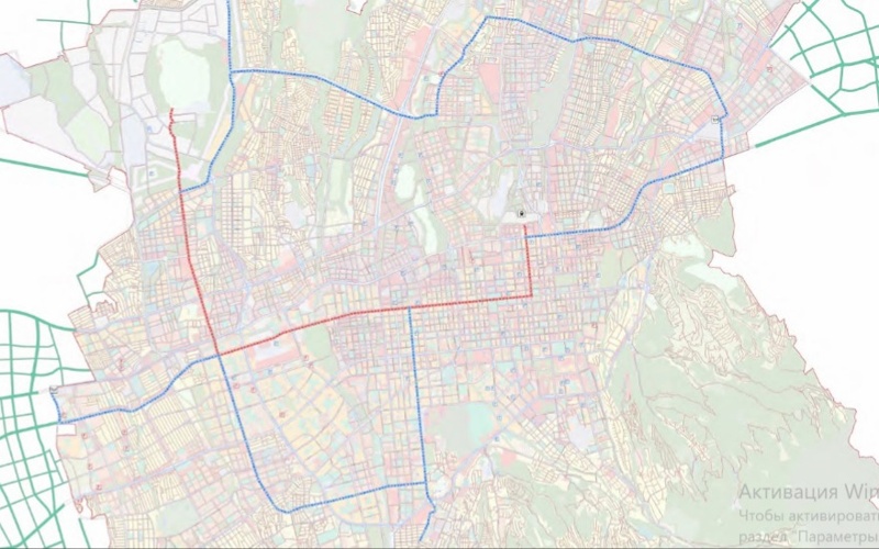 Новый Генплан Алматы: где и&nbsp;как проложат первую линию LRT