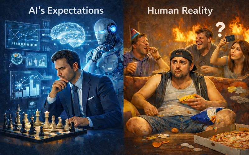 AI overestimates how rational we are