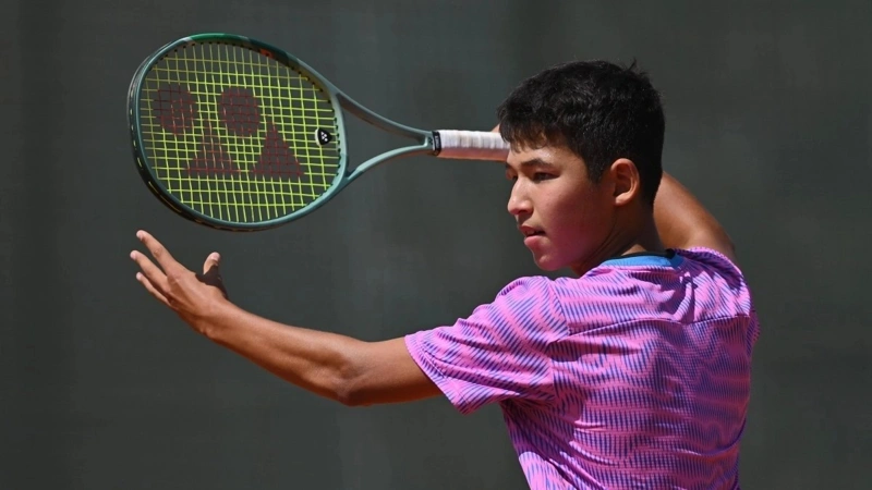 14-year-old Kazakh tennis player named top-ranked overseas player of year