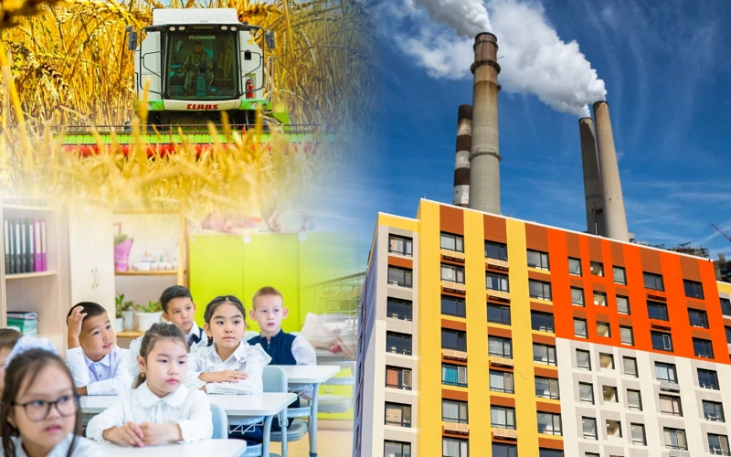 2025 год в Казахстане: новые дома, школы, заводы и рекордный урожай