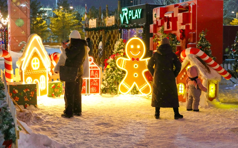 1 Как Астана готовится к&nbsp;Новому году&nbsp;&mdash; фоторепортаж