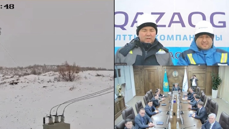   QazaqGaz Барханная кен орнын іске қосты