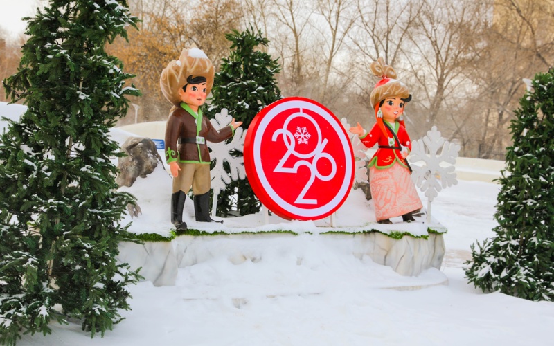 1 Как Астана готовится к&nbsp;Новому году&nbsp;&mdash; фоторепортаж