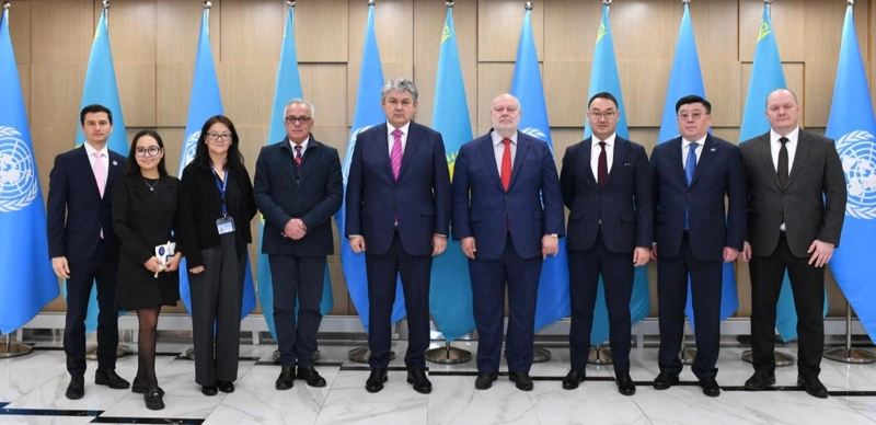 FM Kosherbayev visits UN Regional SDG Center in Almaty