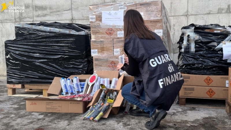 Over 1.2 tons of illegal fireworks seized in Milan ahead of New Year