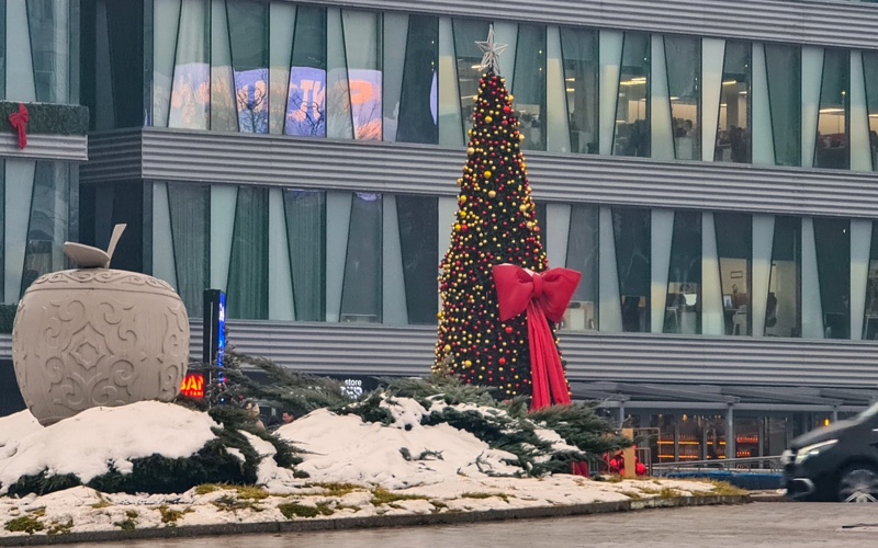 Жаңа жылдық безендіру