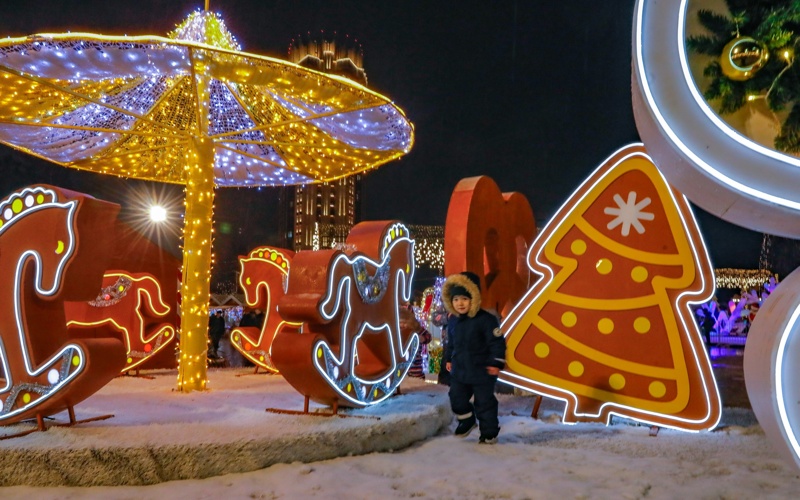 Жаңа жылдық безендіру