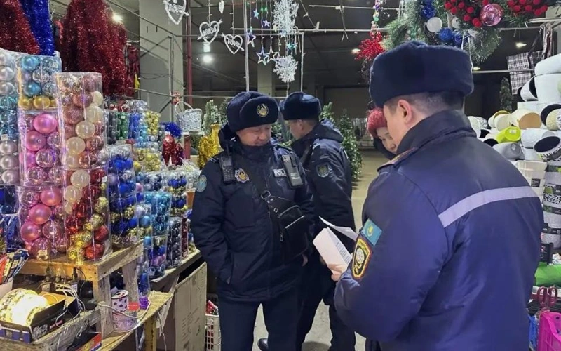 Как борются с незаконной торговлей пиротехникой в Астане