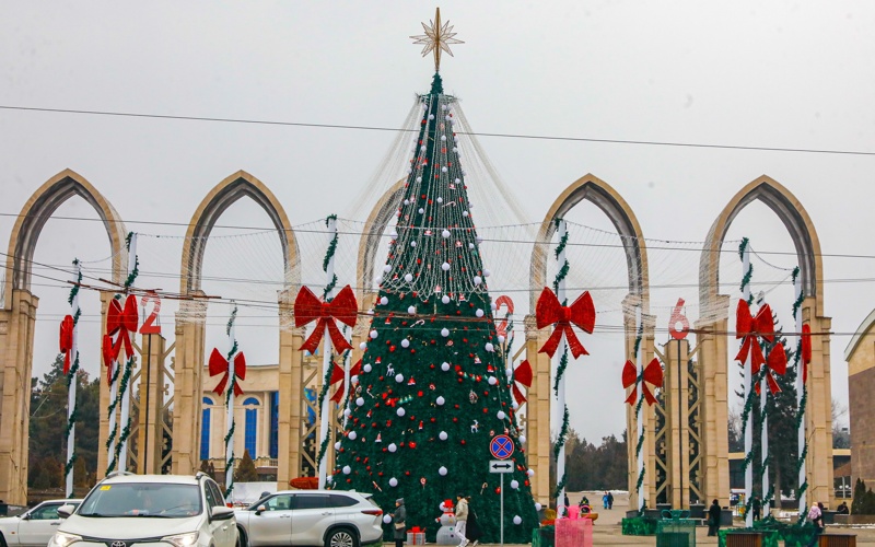 Жаңа жылдық безендіру