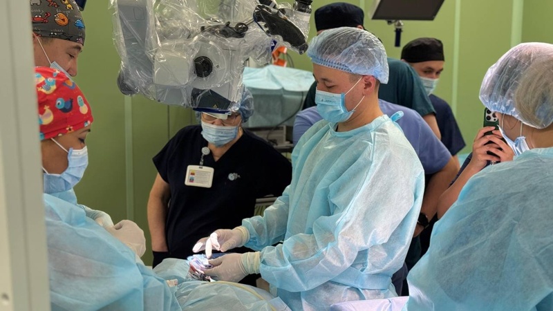 Karaganda doctors perform unique hearing restoration surgery