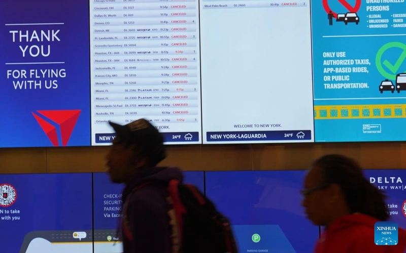 Winter storm hits U.S. Northeast region, snarls thousands of flights