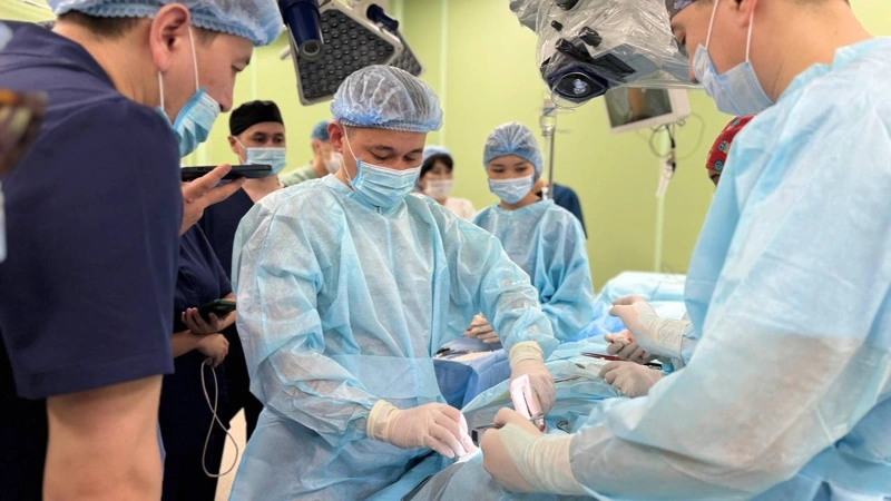 Karaganda doctors perform unique hearing restoration surgery