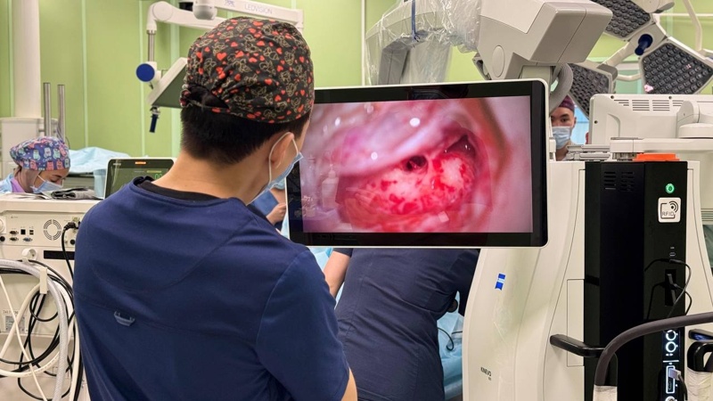 Karaganda doctors perform unique hearing restoration surgery