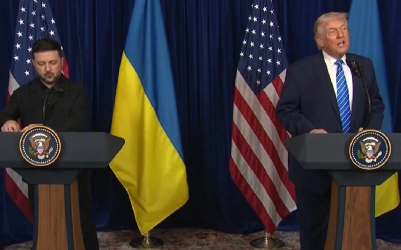 Trump describes his phone call with Putin, meeting with Zelensky as excellent