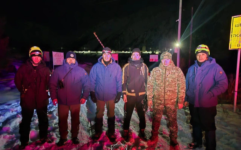 Спасатели нашли туриста в горах Алматинской области