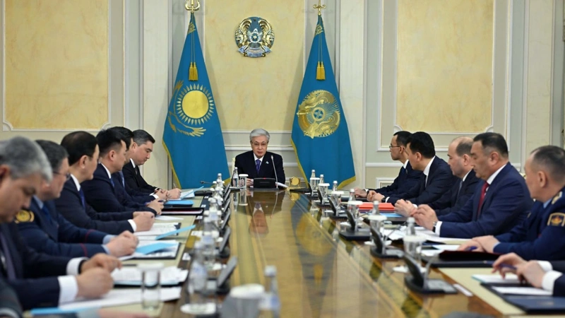 Қасым-Жомарт Тоқаевтың төрағалығымен Қазақстан Республикасы Қауіпсіздік Кеңесінің ұлттық энергетикалық жүйенің орнықтылығына арналған отырысы өтті.