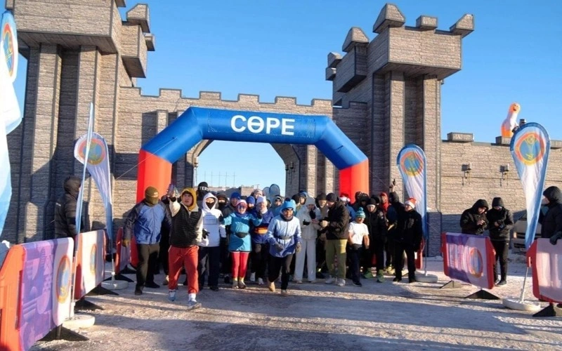 Over 700 Astana residents participate in New Year’s run