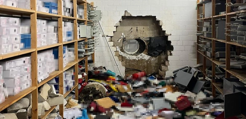 Германияда ұрылар банктен шамамен 30 млн еуро тонап кетті 