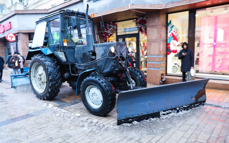 Астана, гололед Астана, гололед