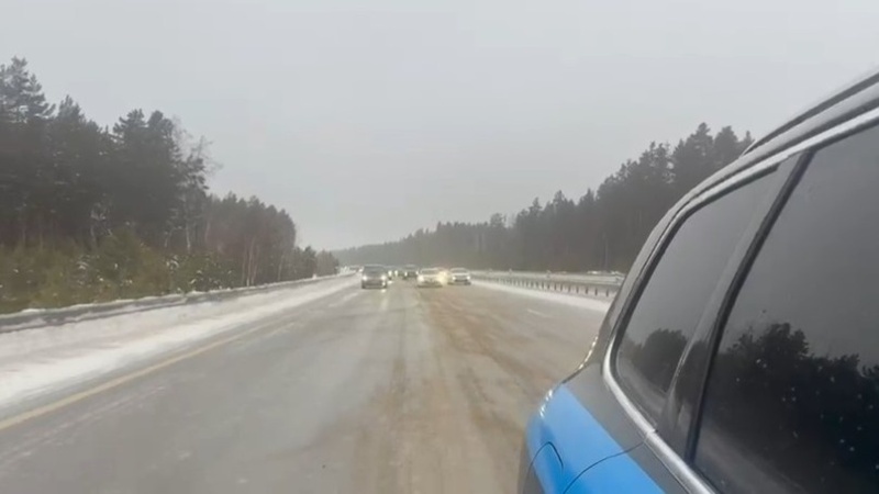 Порядка 3 тысяч машин сопровождают полицейские на трассах Акмолинской области