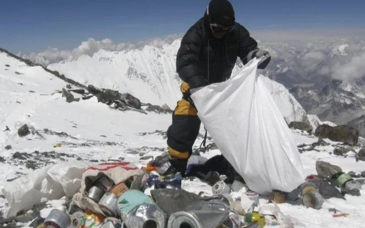 Эверест, қоқыс, қалдық, мусор