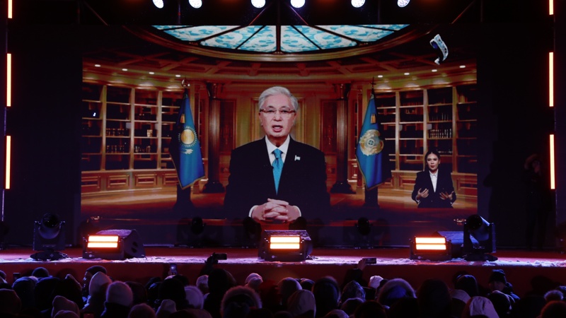 Astanalyqtar 2026 jyldy qalaı qarsy aldy