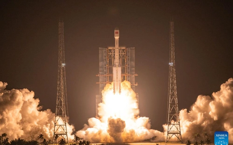 China launches two new satellites into space