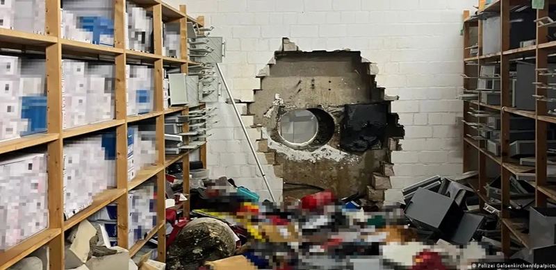 Крупнейшее ограбление в истории Германии: из банка вынесли десятки миллионов евро