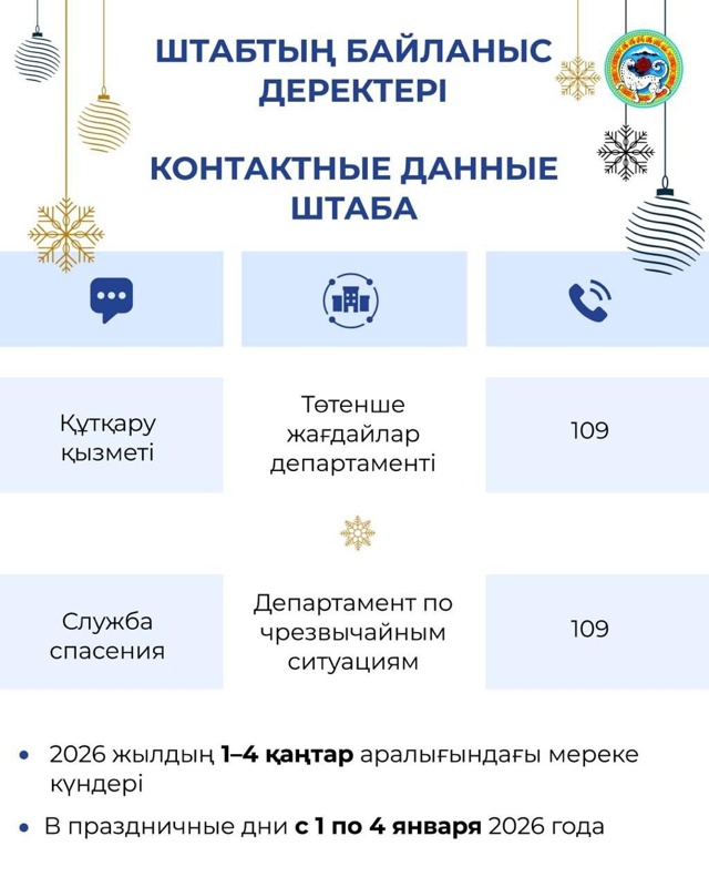 Городские службы Алматы перейдут на усиленный режим работы в новогодние выходные Городские службы Алматы перейдут на усиленный режим работы в новогодние выходные