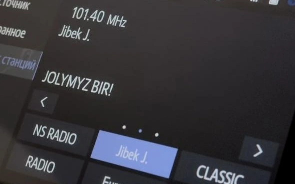 Новогоднее поздравление Президента транслировали на LED-экранах по всей стране